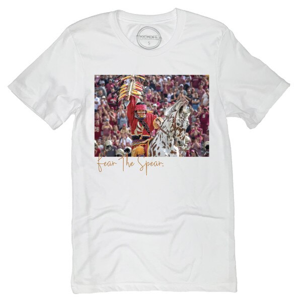 Capri Design Fsu Florida State University Stadium 2022 Short Sleeve T-shirt in White